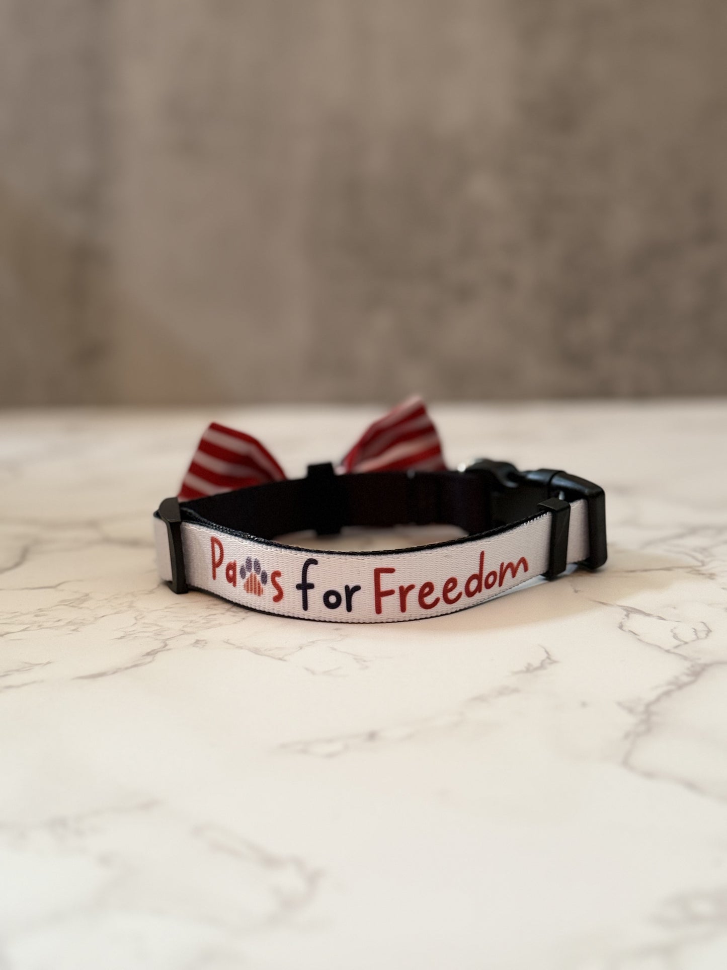 Paws for Freedom dog collar
