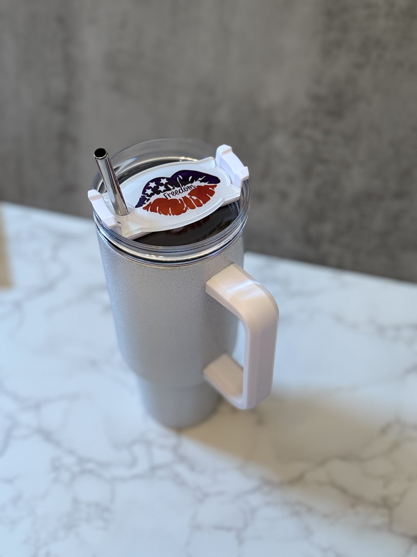 Freedom name plate for 40oz cup